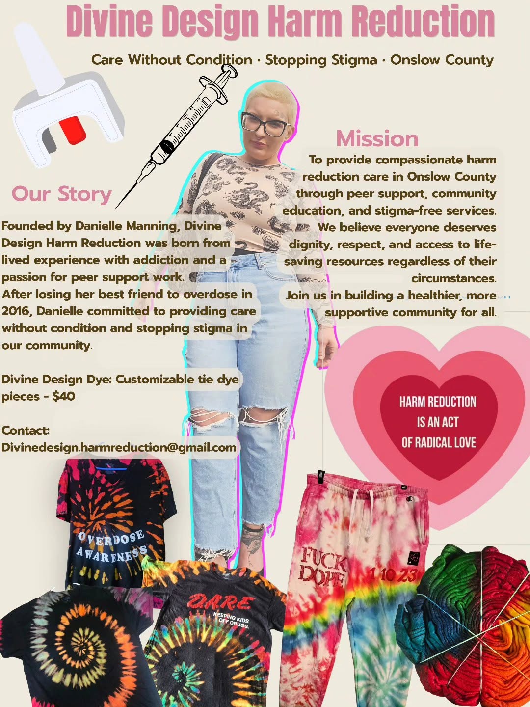 Danielle Manning, founder of Divine Design Dye